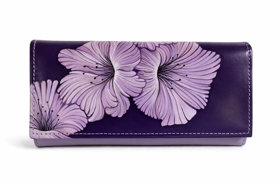 Peněženka dámská malovaná